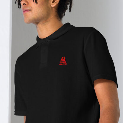 A1 Grind Athletics Unisex pique polo shirt - Image 4