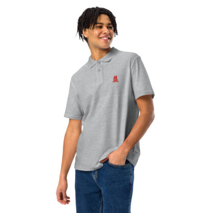 A1 Grind Athletics Unisex pique polo shirt - Image 2