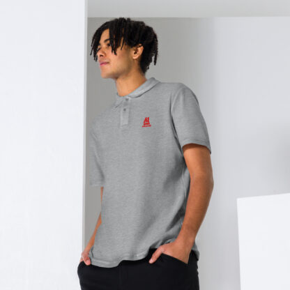 A1 Grind Athletics Unisex pique polo shirt - Image 5